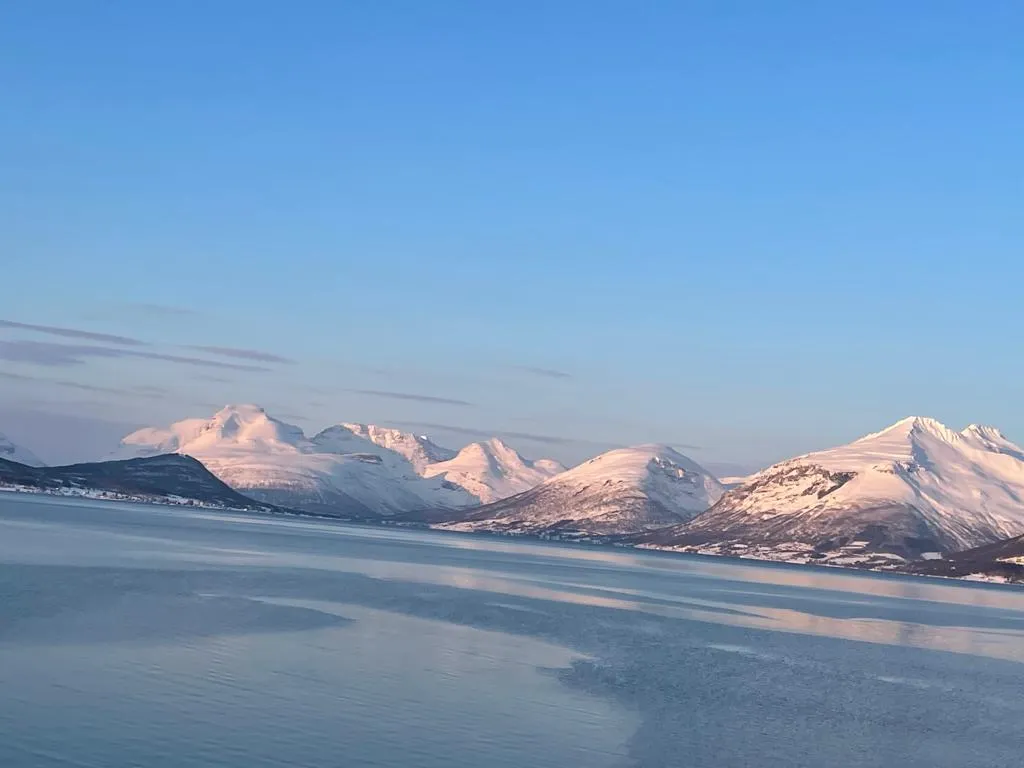 the drive from Hammerfest to Narvik and then Svolvaer on the Lofoten Islands by  LTO Sprachprüfung