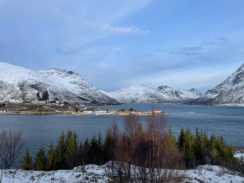the drive from Hammerfest to Narvik and then Svolvaer on the Lofoten Islands by  LTO Sprachprüfung