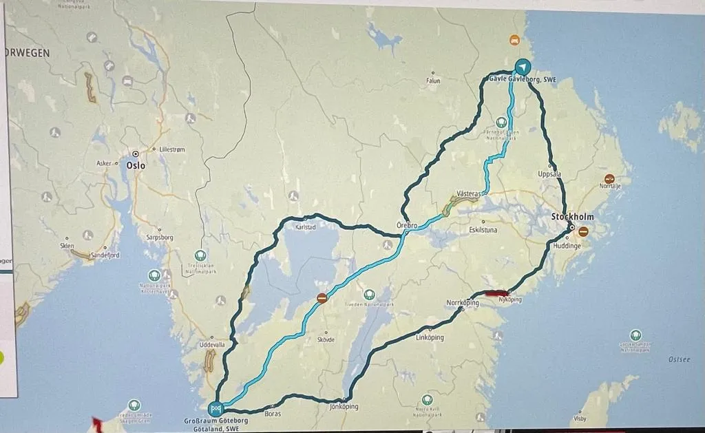 Tour to Scandinavia   by  LTO Sprachprüfung