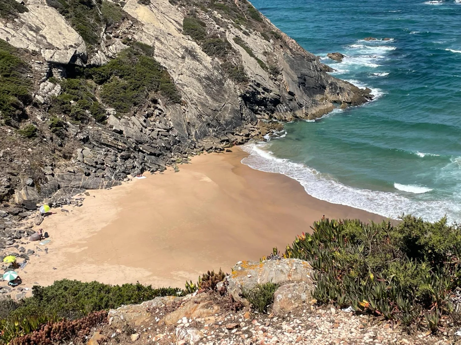 Sagres to Villa nova de Milafontes and then to Evoral by LTO Sprachprüfung