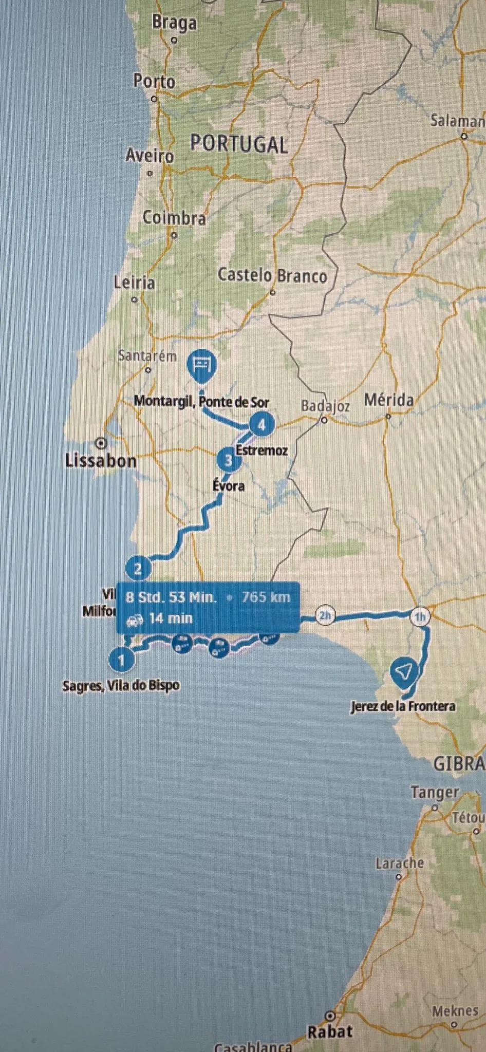 Evora to Estremos and Montargil by LTO Sprachprüfung